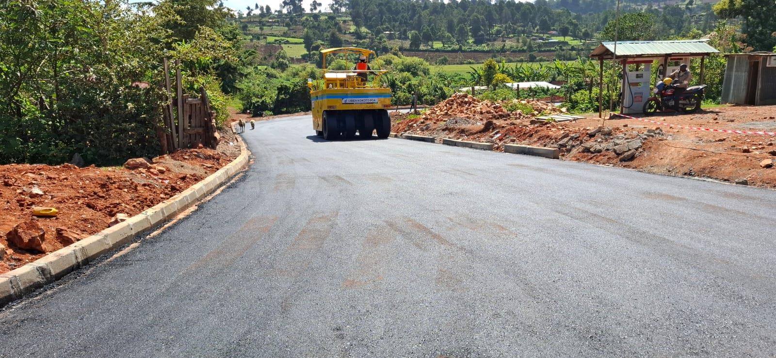 KISIP 2 asphalt road and drainage works